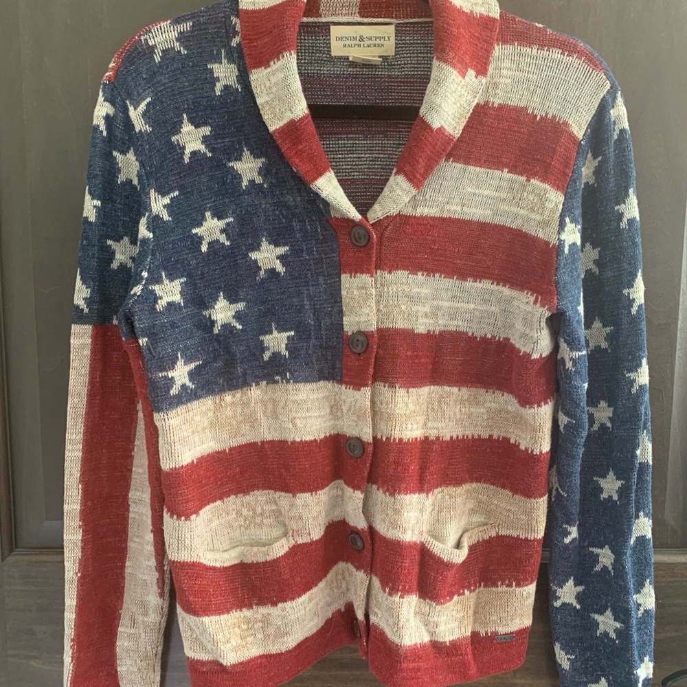 Ralph Lauren flag sweater